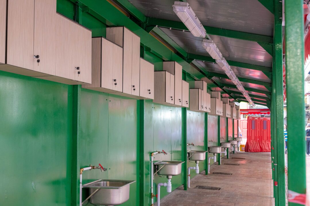 市政署如期完成雀仔園小販區優化工程 市政署如期完成雀仔園小販區優化工程