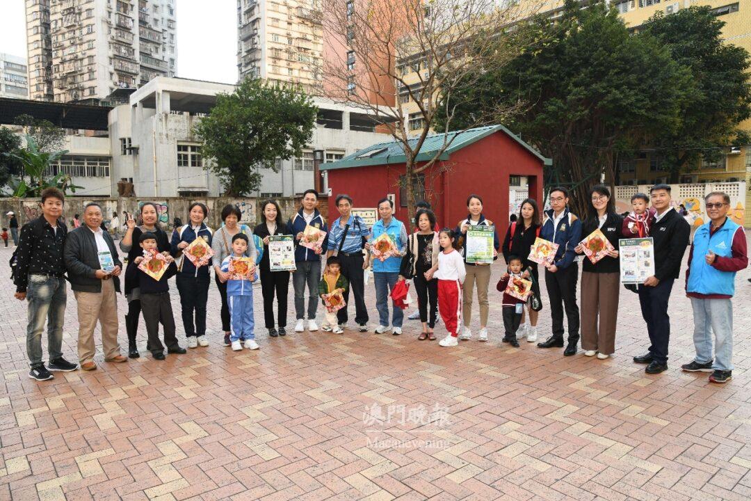 警方透過走訪社區宣傳，提升市民防罪滅罪意識。