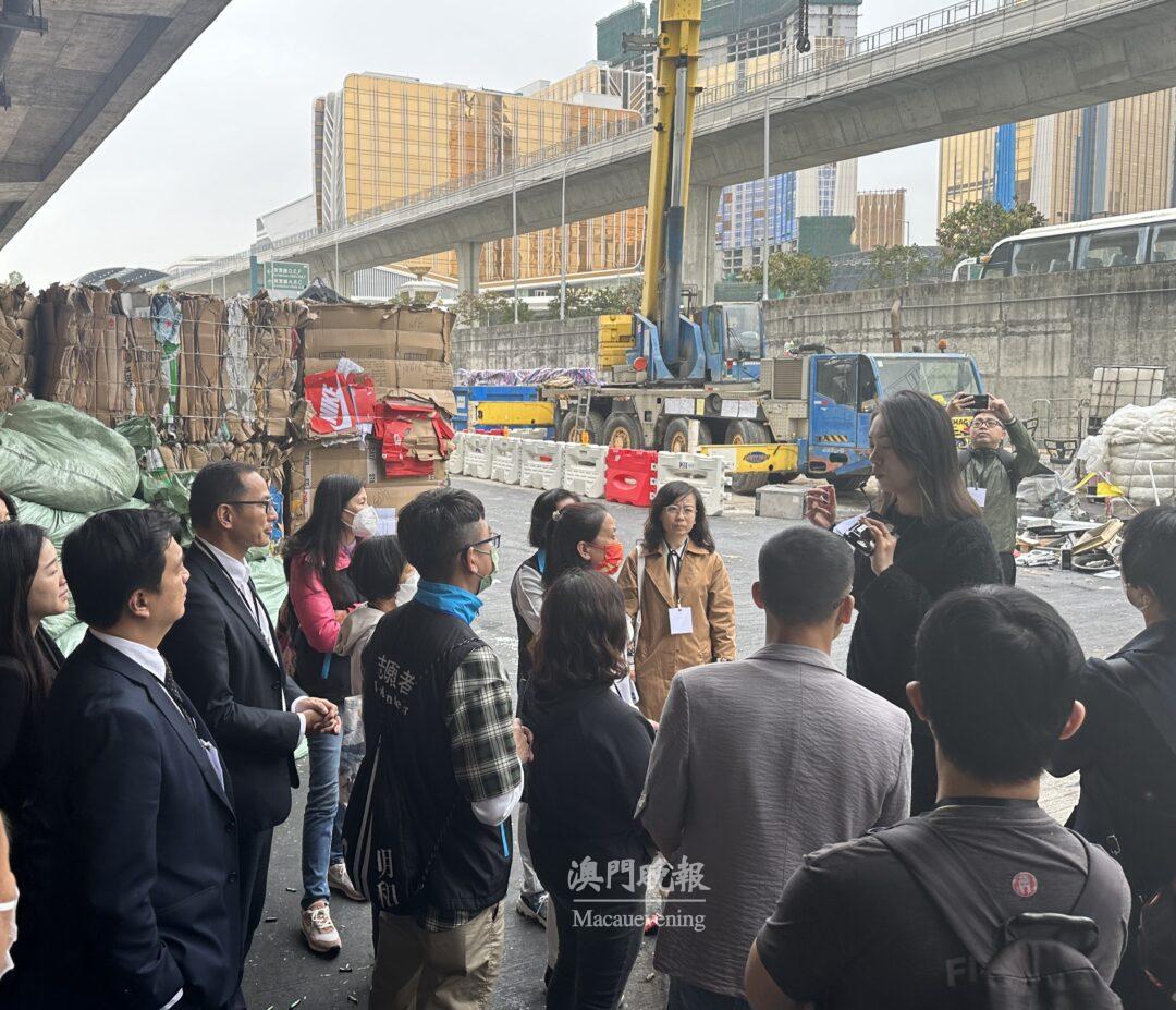參觀金沙中國環保設施 參觀金沙中國環保設施
