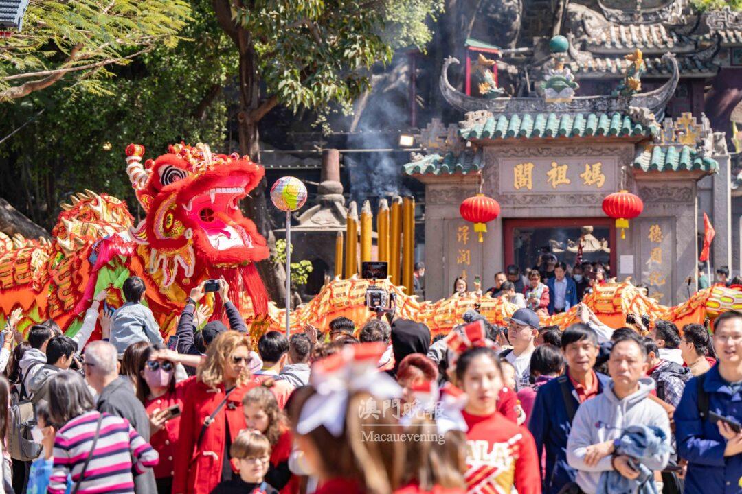 春節假期澳門入境旅客人流暢旺(1)