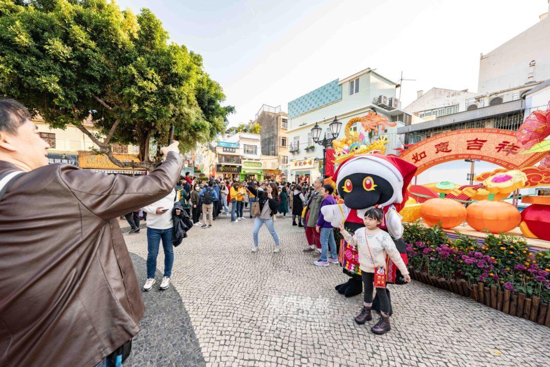 春節假期澳門入境旅客人流暢旺(5)