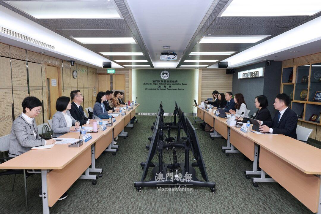 深圳市委政法委拜訪法務局 深圳市委政法委拜訪法務局