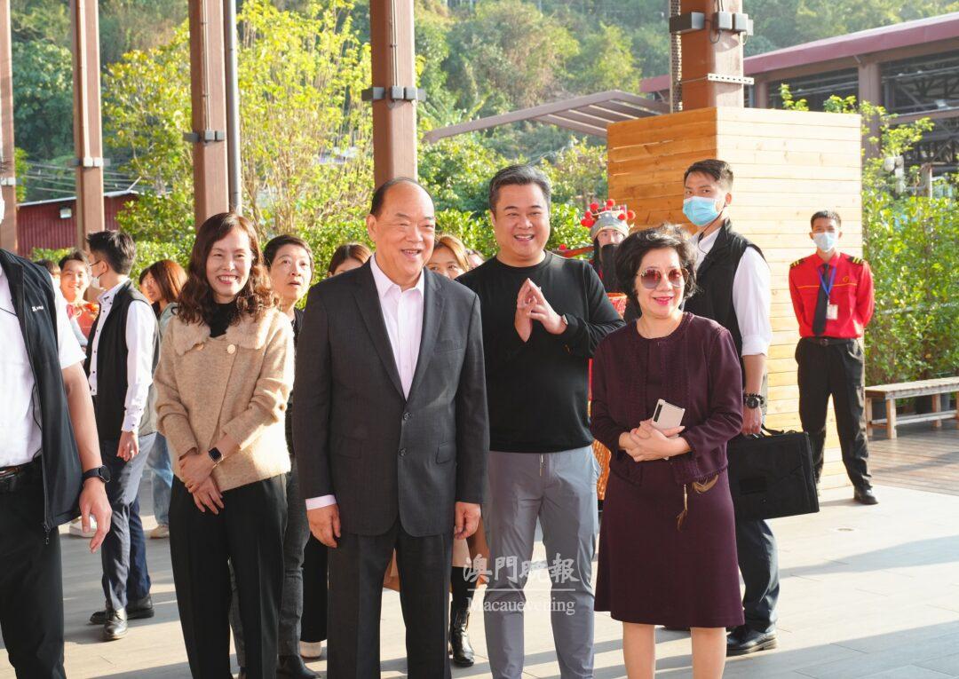 行政長官視察荔枝碗船廠片區 行政長官視察荔枝碗船廠片區