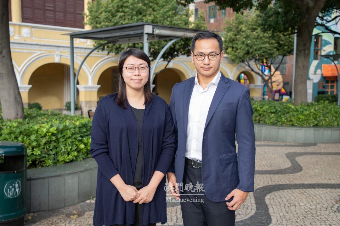 李靜儀與梁孫旭議員 李靜儀與梁孫旭議員