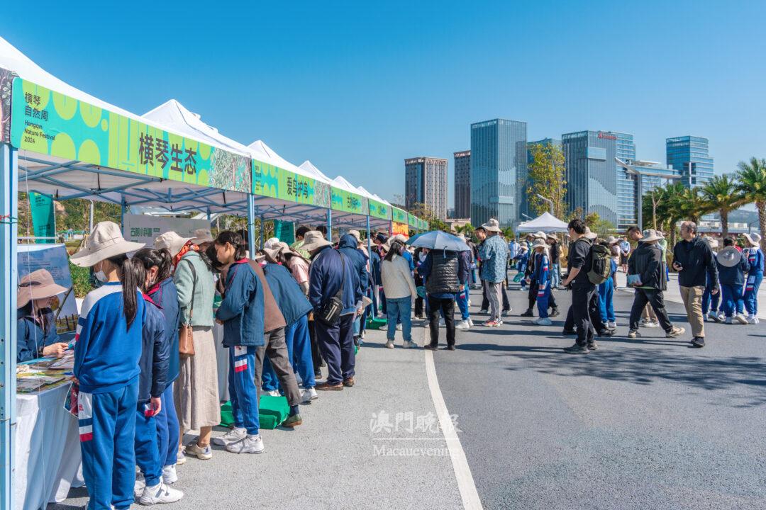 活動現場設置多個科普攤位 活動現場設置多個科普攤位