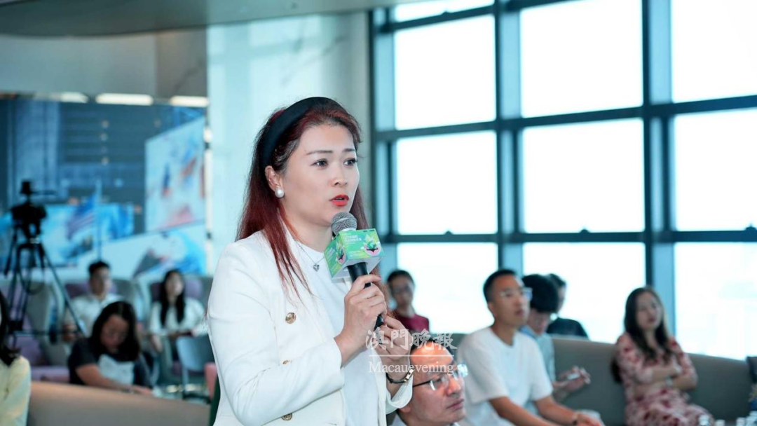 企業代表與嘉賓互動交流