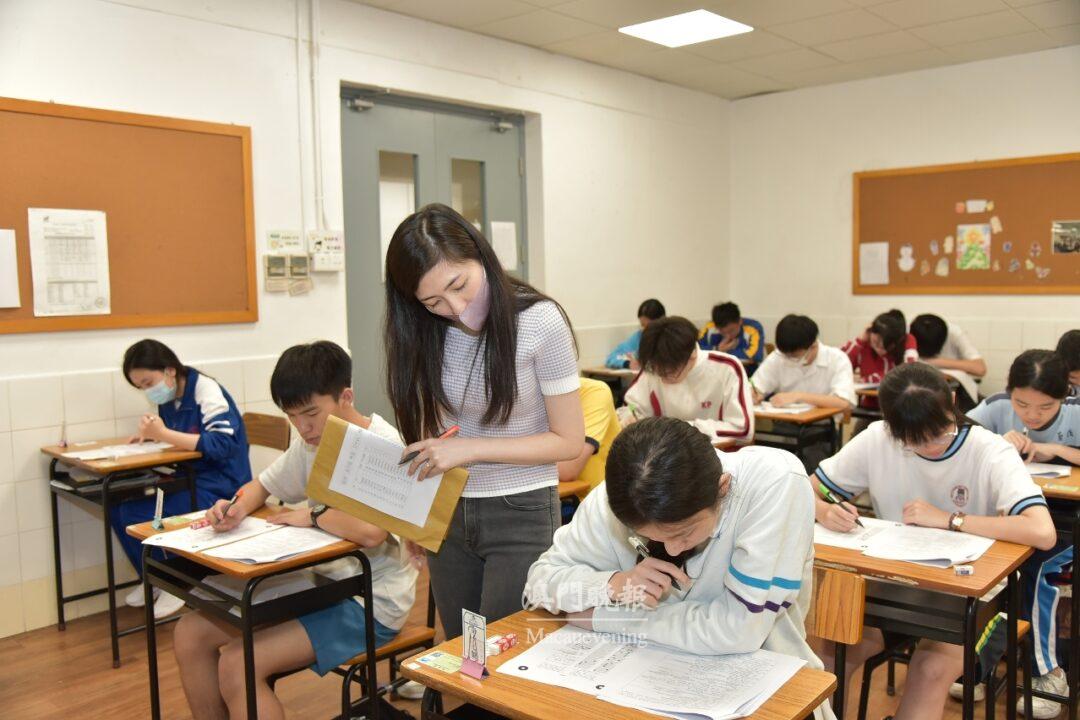 各隊參賽學生認真作賽 各隊參賽學生認真作賽