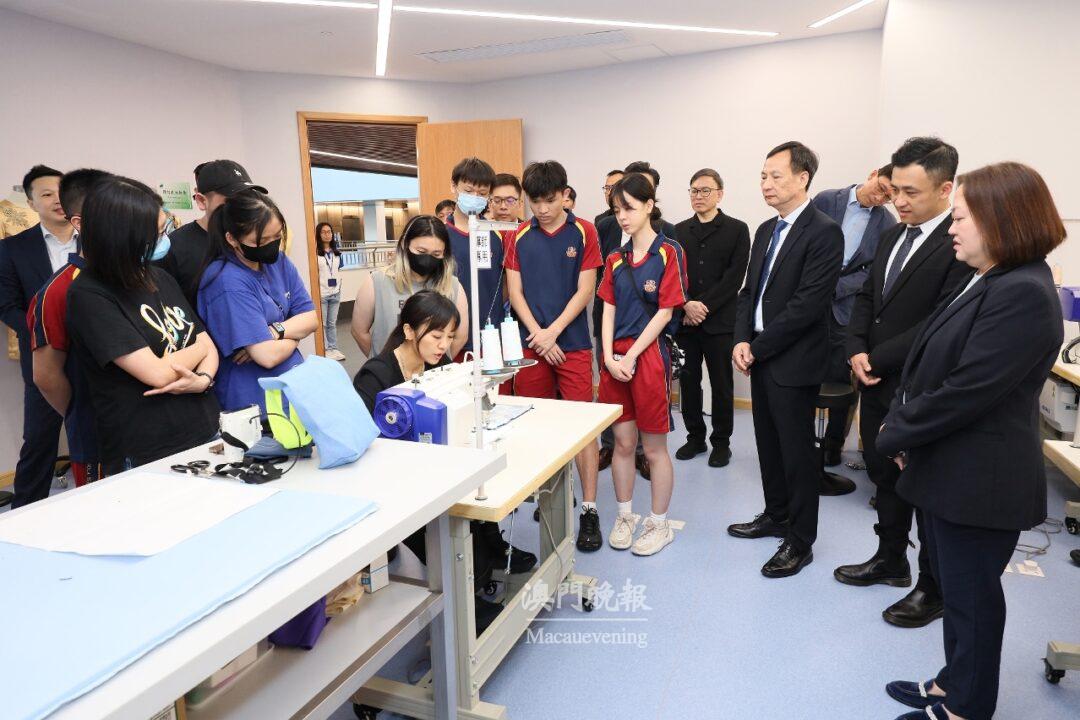 嘉賓參觀工作坊
